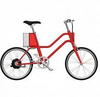 Электровелосипед YunBike C1 женский Elegant Red (Красный) — фото